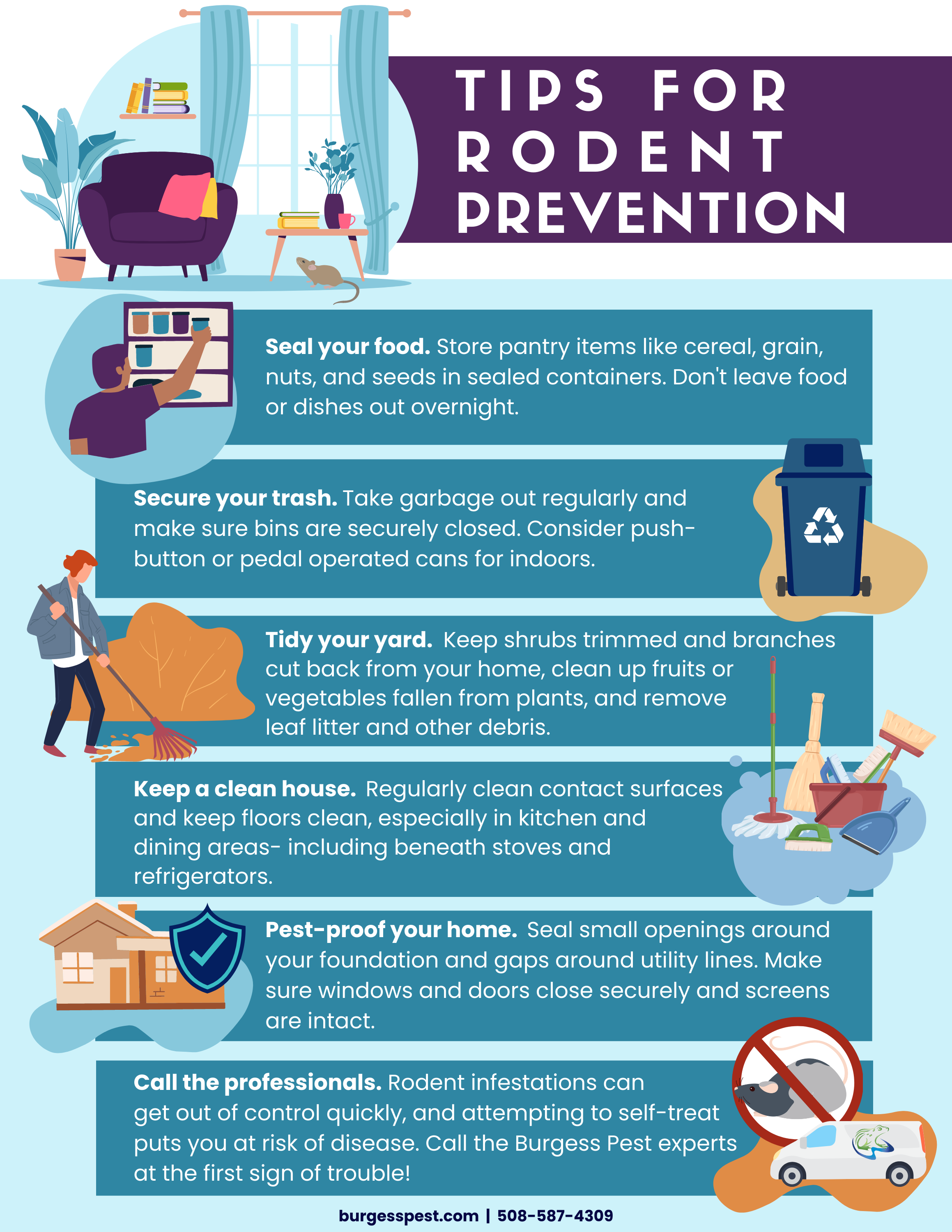 DIY Rodent Prevention Tips [INFOGRAPHIC]